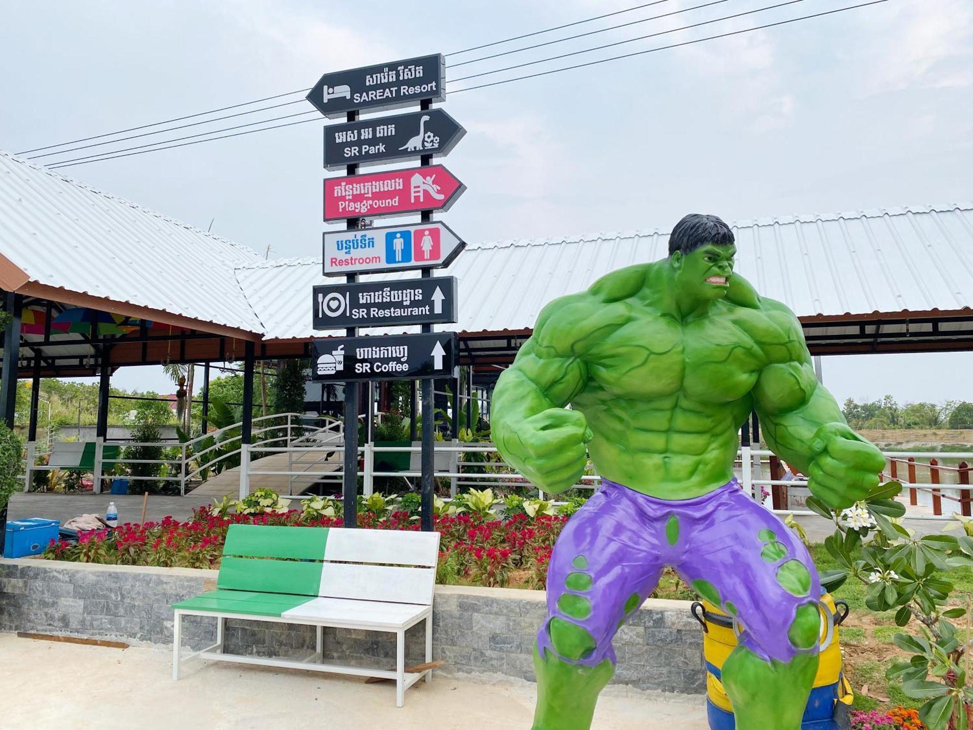 Sareth Resort Krŏng Kaôh Kŏng エクステリア 写真